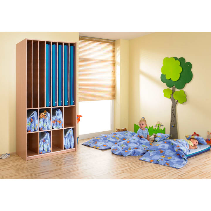 Liegepolster-/Deckenschrank für Steppdecken, H 196,8 x B 96,6 x T 62 cm
