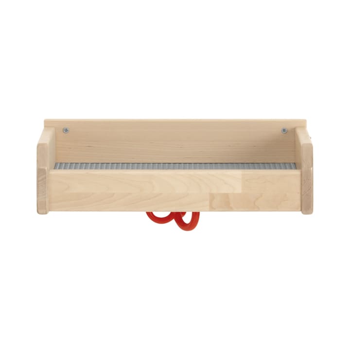 Mützenablage YUNA, versch. Hakenfarben, 1 Fach, B 30 x H 12,8 x T 22,1 cm