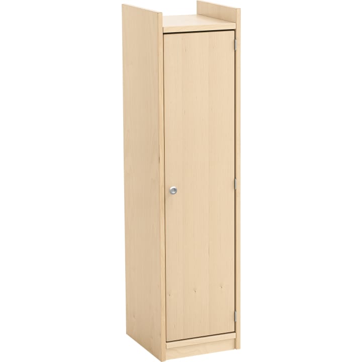Garderobenschrank YUNA mit Tür, Grundmodell, B 31 x H 122 x T 33 cm