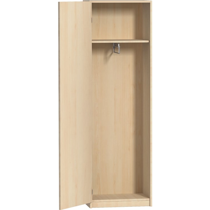 Garderobenschrank Drehtür variado, B 40 x H 191 x T 60 cm, Griff rechts