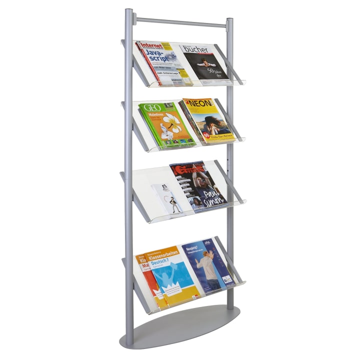 Zeitschriftenständer, frei stehend
