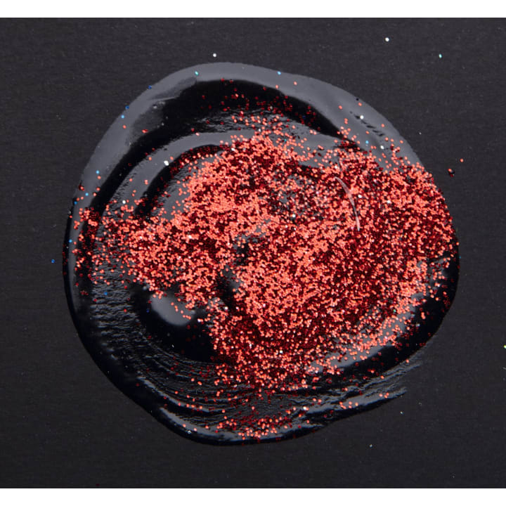 Glitter-Set, 10 Röhrchen + 1 Tube Kleber