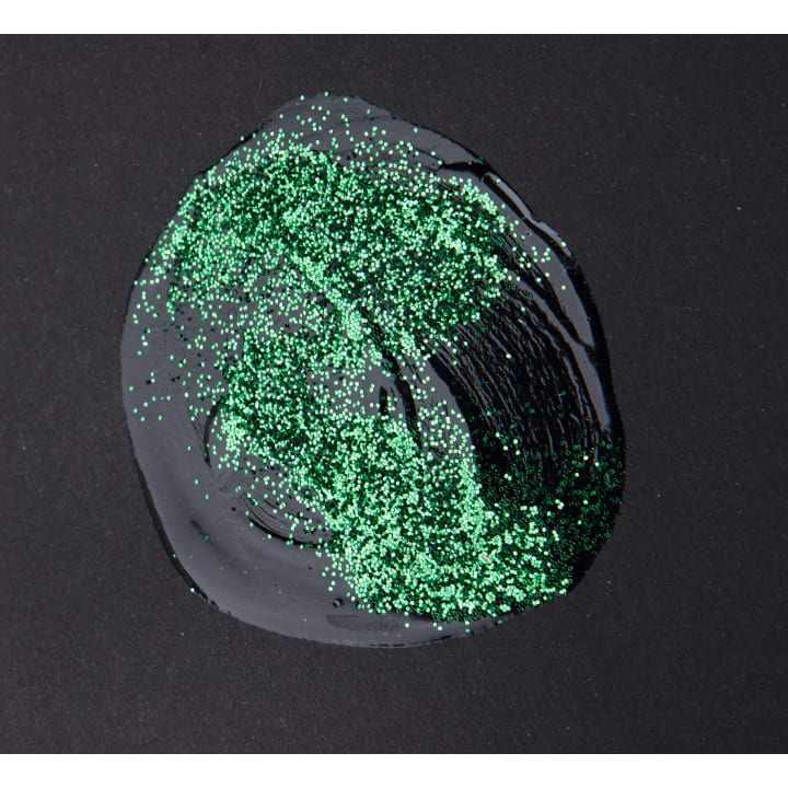 Glitter-Set, 10 Röhrchen + 1 Tube Kleber