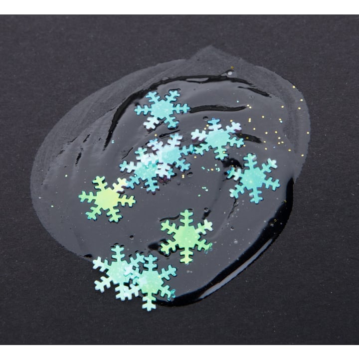 Glitter-Set, 10 Röhrchen + 1 Tube Kleber