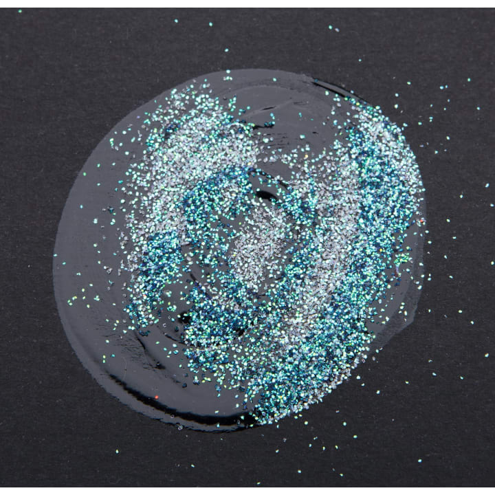 Glitter-Set, 10 Röhrchen + 1 Tube Kleber