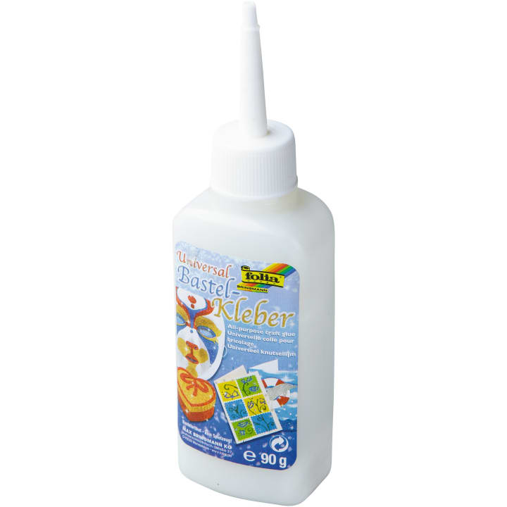 Glitter-Set, 10 Röhrchen + 1 Tube Kleber