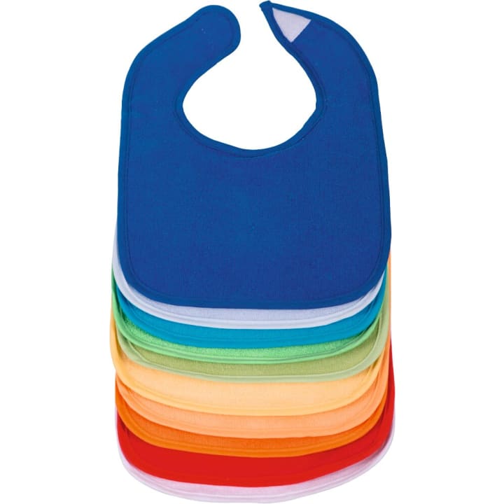 Lätzchen-Set mit Klettverschluss, 10 Stück