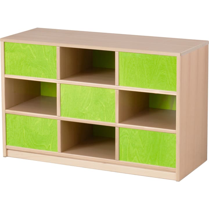 Regalschrank Forminant, wechselseitig offen, B 100 x H 64,5 x T 39,4 cm