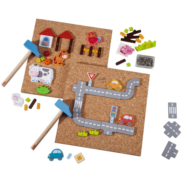Nagelspiel-Set „Straßen