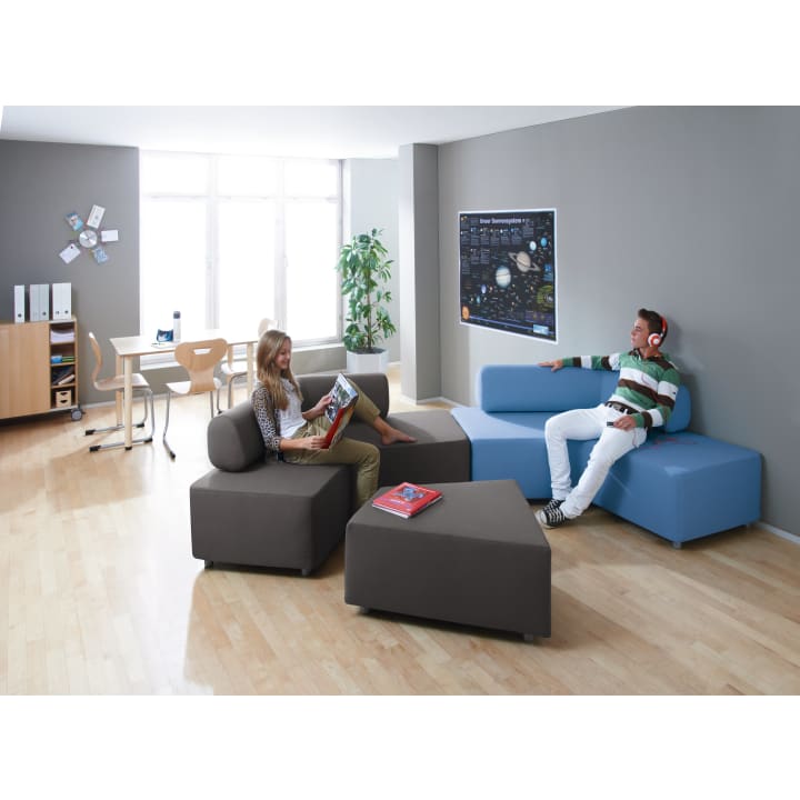 Sofa Bumerang, Kunstleder, div. Farben