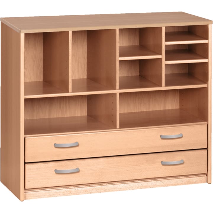 Regalschrank Forminant mit Unterteilungen, B 100 x H 83,6 x T 39,4 cm