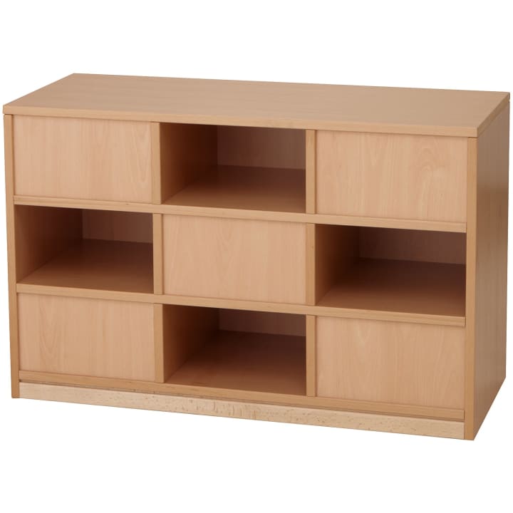 Regalschrank Forminant, wechselseitig offen, B 100 x H 64,5 x T 39,4 cm