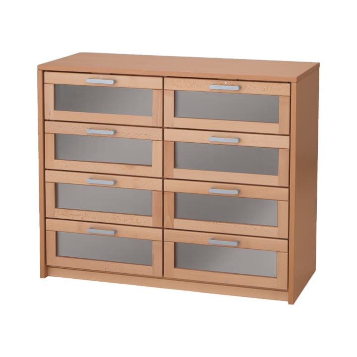 Breiter Materialschrank