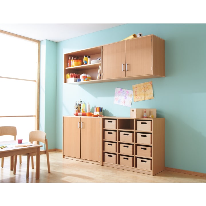 Hängeschrank Forminant mit Türen, B 100 x H 59,6 x T 39,4 cm