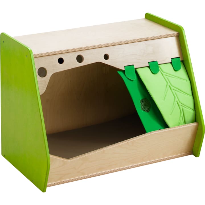 Kuschelhöhle grow.upp mit Lauschbox inkl. Vorhang, div. Farben, B 97 x H 70 x T 62 cm