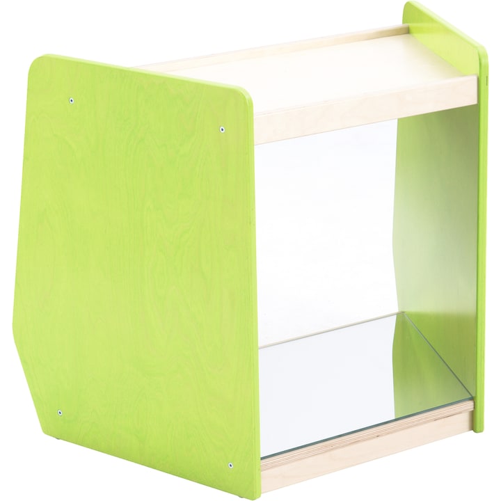 Trapezschrank grow.upp breit, niedrige Form, div. Farben, B 85 x H 70 x T 52 cm