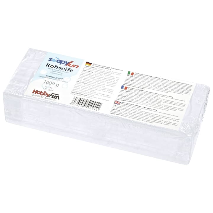 Rohseife, transparent, 1 kg