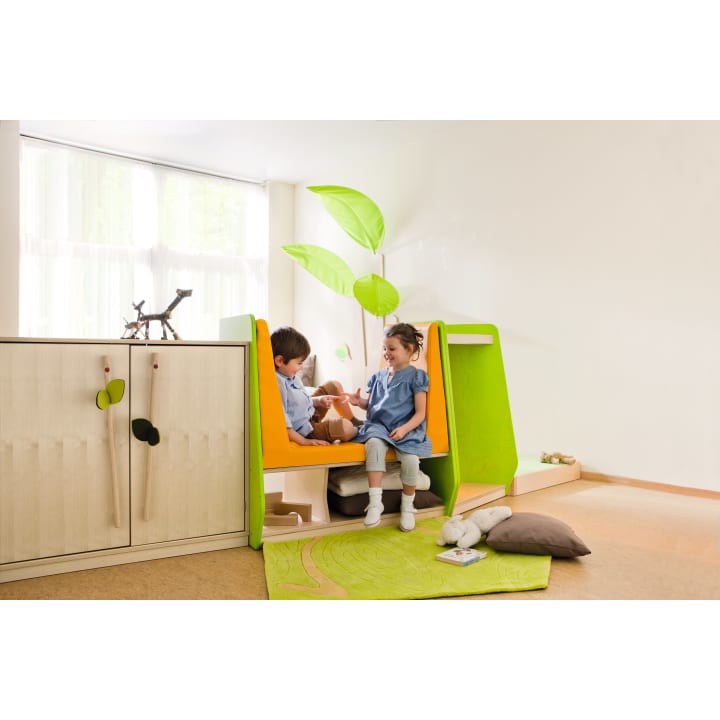 Schrank-Bank grow.upp, div. Farben, Sitzh. 32 cm, B 97 x H 94 x T 55 cm