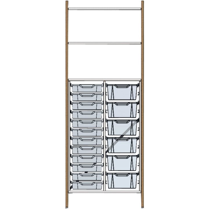 Regal, T 44 cm