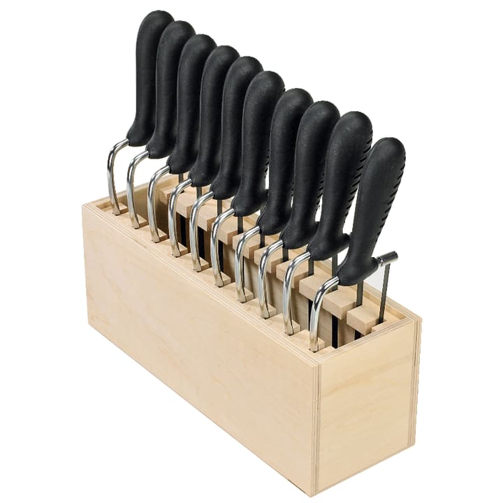 Sägekasten mit 10 Bogensägen