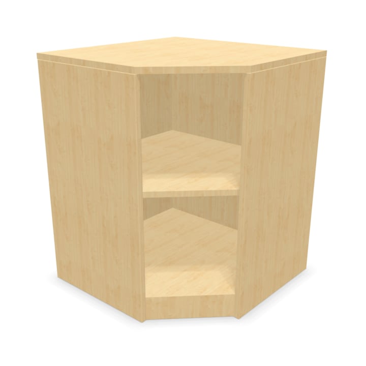 Eckschrank variado, B 28 x H 80,6 x T 45,5/45,5 cm