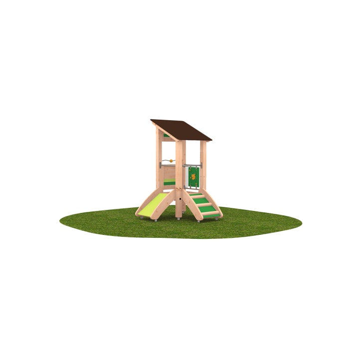 U3 Spielturm mit Aufgangsrampe