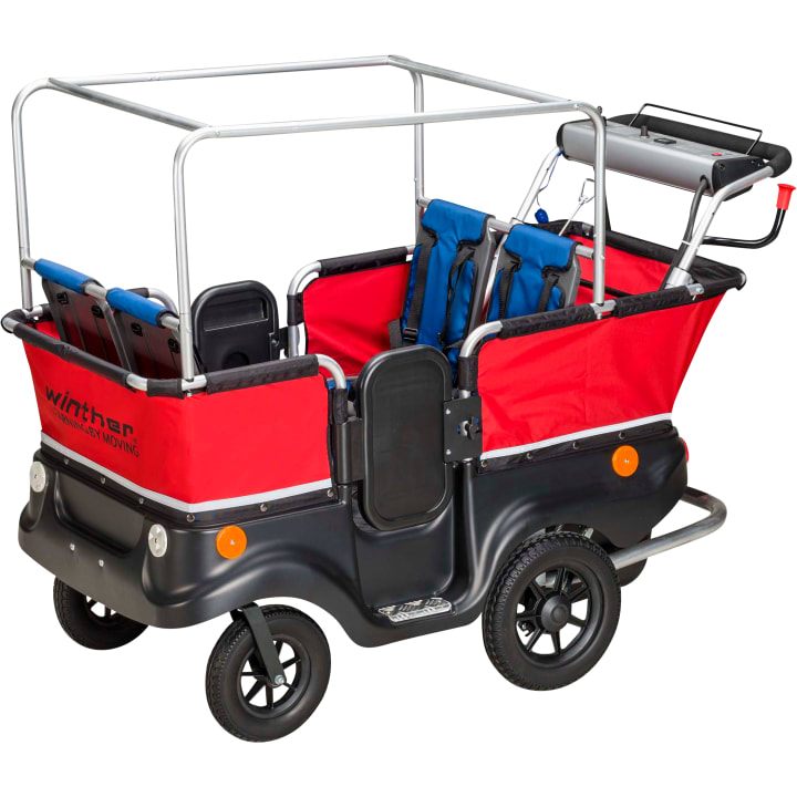 Krippenwagen 4-Sitzer mit Motor