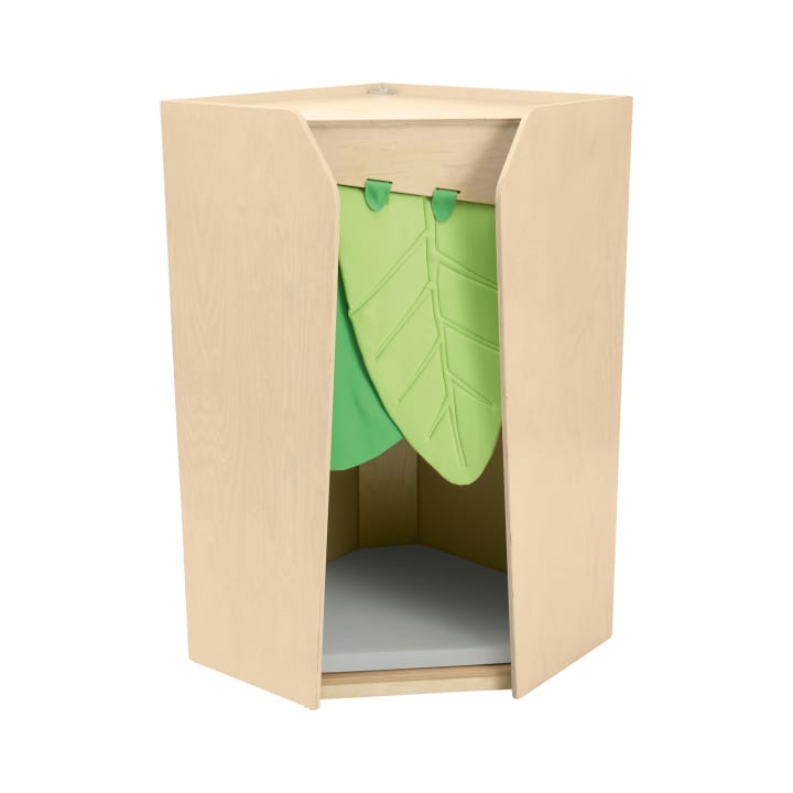 Eckschrank-Höhle grow.upp mit Beleuchtung inkl. Vorhang, div. Farben, B 83 x H 148 x T 83 cm
