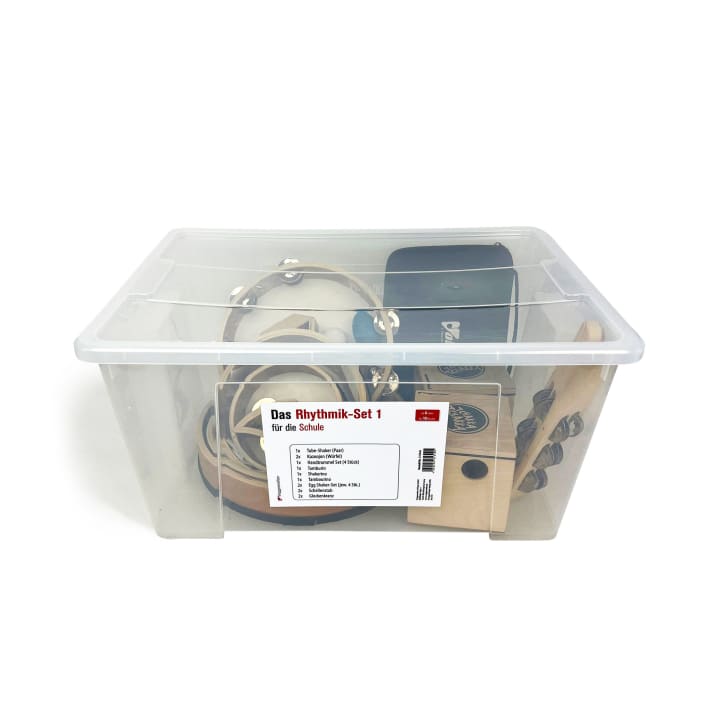 Rhythmik-Set, Instrumente + Box
