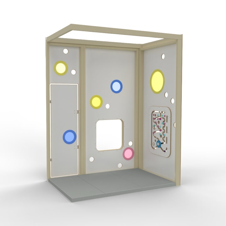 Luminoo Spielwandsystem 1, links