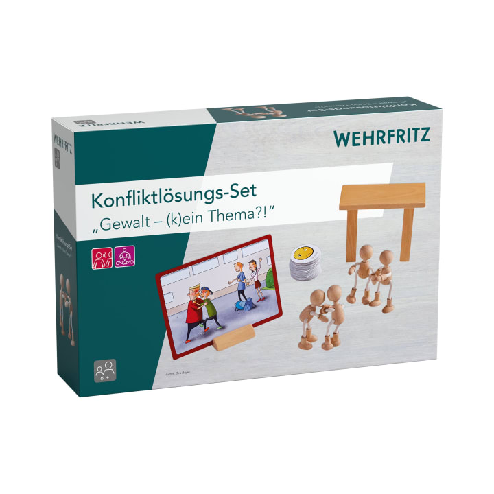 WEHRFRITZ Konfliktlösungs-Set: Gewalt – (k)ein Thema?!, 86 Teile