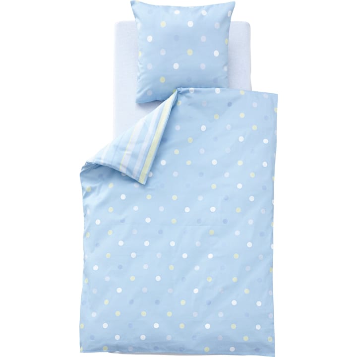 Wendebettwäsche-Set Streifen, 2-teilig, Kissen 35 x 40 cm, Decke 80 x 105 cm