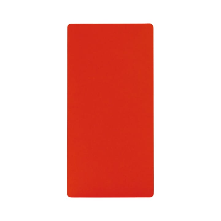 Magnettafel rot, 60 x 30 cm