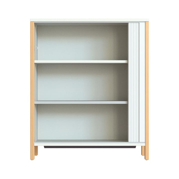 Regalschrank Linus, offen, B 110,4 x 93,4 x 45,5 cm. mit Holzfüßen