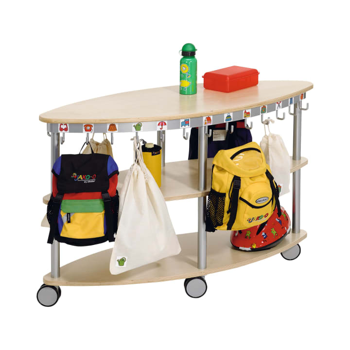 Taschenwagen für 26 Kinder, B110 x H72 x T46 cm
