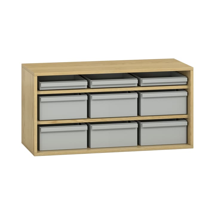 Pureo Materialschrank, offen B100 x H50 x T42 cm