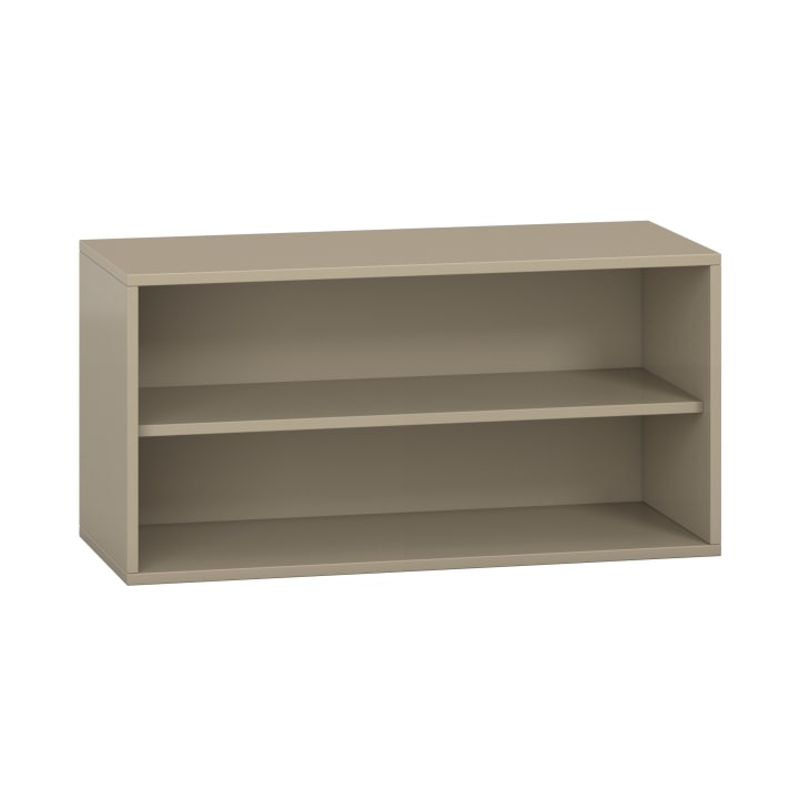 Pureo Hängeschrank, offen, Dekor B100 x H50 x T42 cm