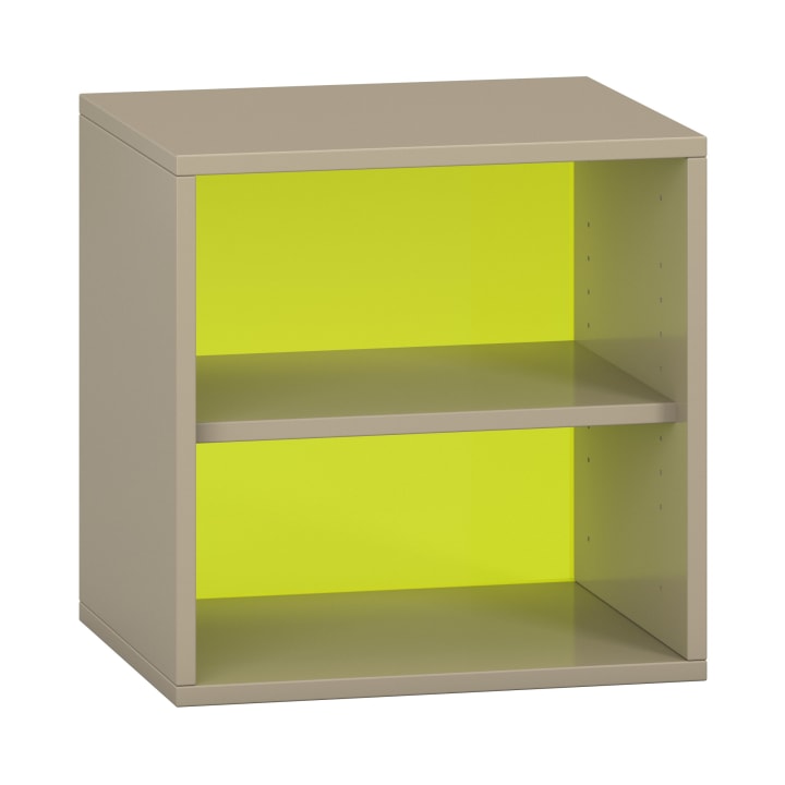 Pureo Regalschrank Acryl, offen, Dekor B50 x H50 x T42 cm