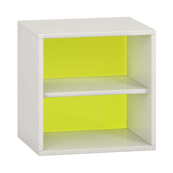 Pureo Regalschrank Acryl, offen, Dekor B50 x H50 x T42 cm