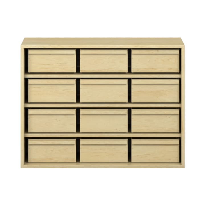 Pureo Materialschrank B100 x H75 x T42 cm