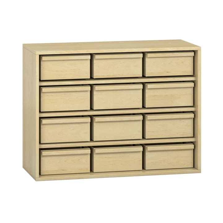 Pureo Materialschrank B100 x H75 x T42 cm