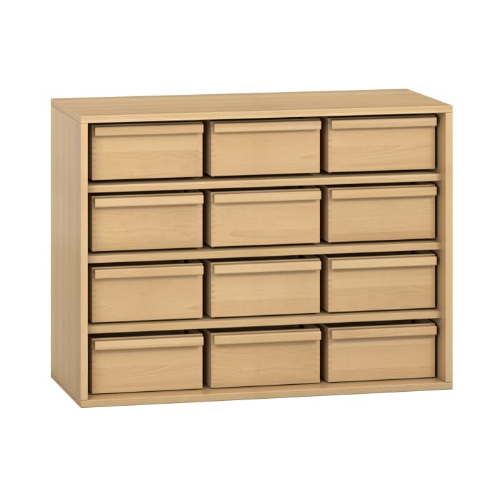 Pureo Materialschrank B100 x H75 x T42 cm
