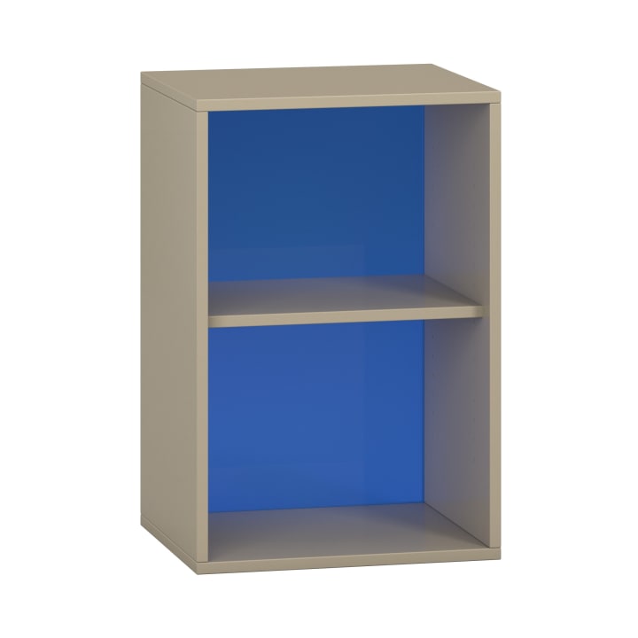 Pureo Regalschrank Acryl, offen, Dekor B50 x H75 x T42 cm