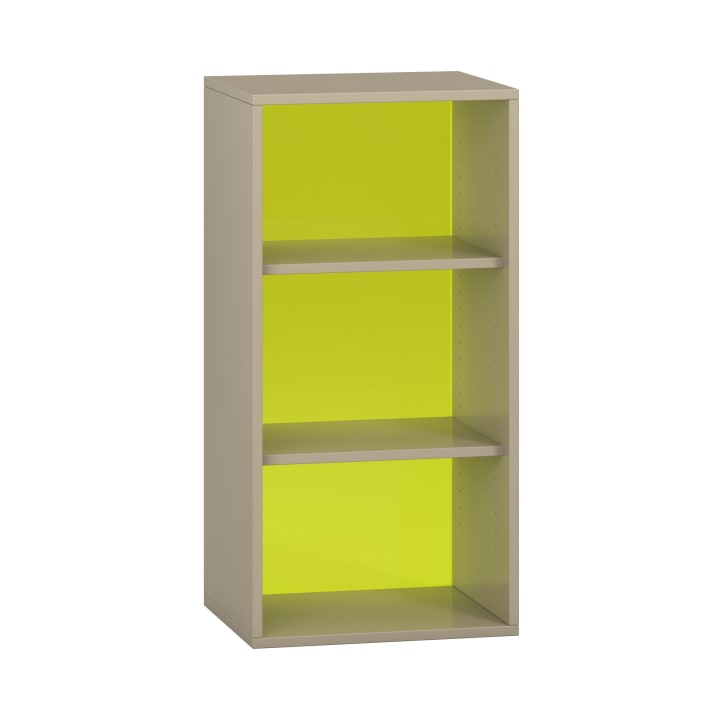 Pureo Regalschrank Acryl, offen, Dekor B50 x H100 x T42 cm