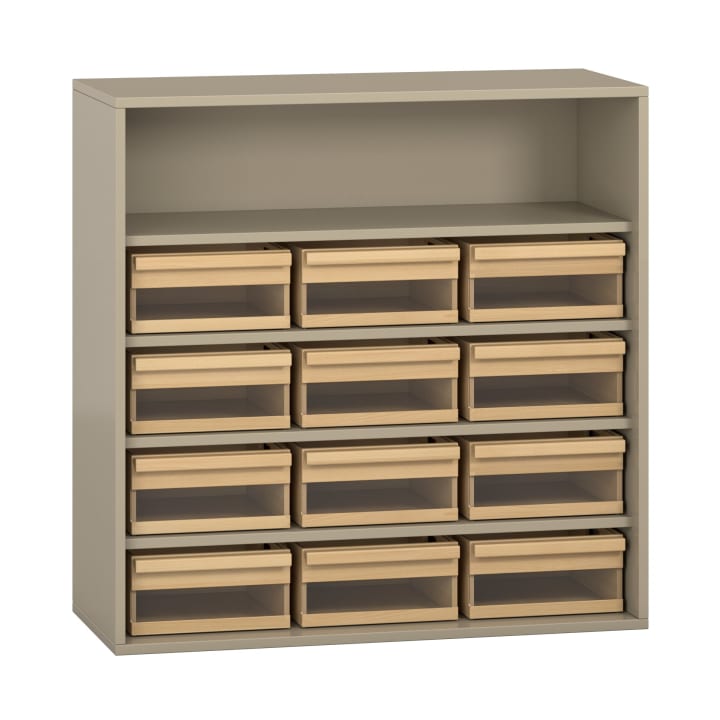 Pureo Materialschrank Acryl, Dekor B100 x H100 x T42 cm
