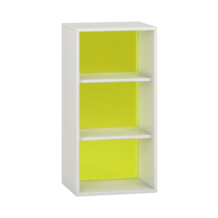 Pureo Regalschrank Acryl, offen, Dekor B50 x H100 x T42 cm