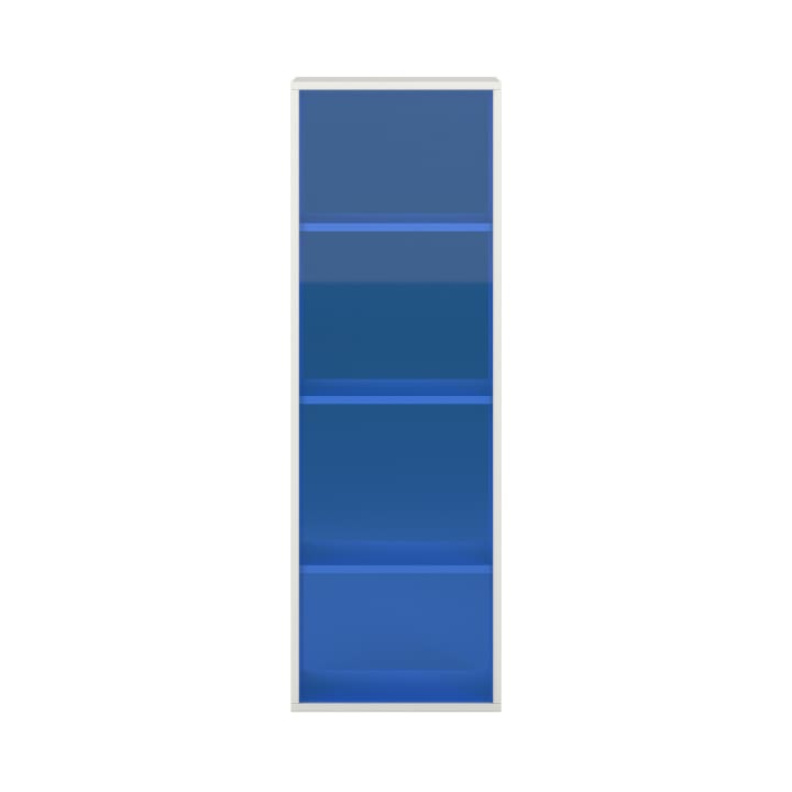 Pureo Regalschrank Acryl, offen, Dekor B50 x H150 x T42 cm