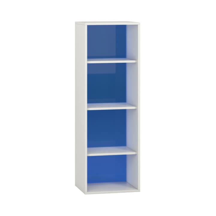 Pureo Regalschrank Acryl, offen, Dekor B50 x H150 x T42 cm