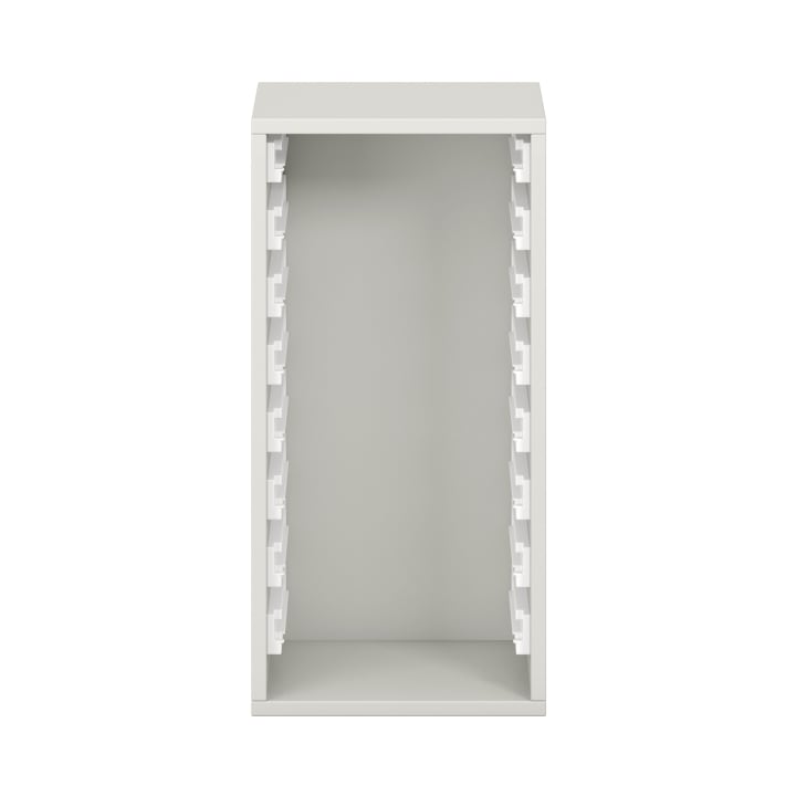 Pureo Regalschrank für Materialboxen, Dekor B37 x H75 x T42 cm