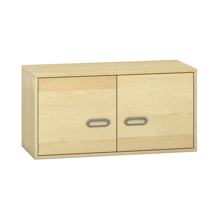 Pureo Hängeschrank mit Doppeltüren B100 x H50 x T42 cm